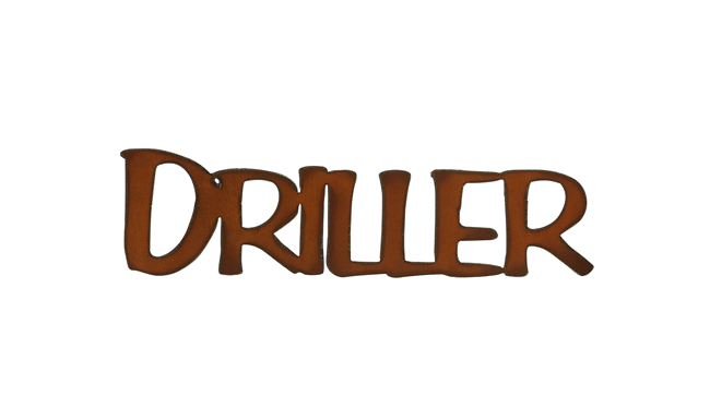 Driller Cut-out Signs