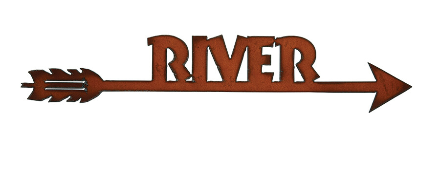 1 Arrow River Arrow Signs