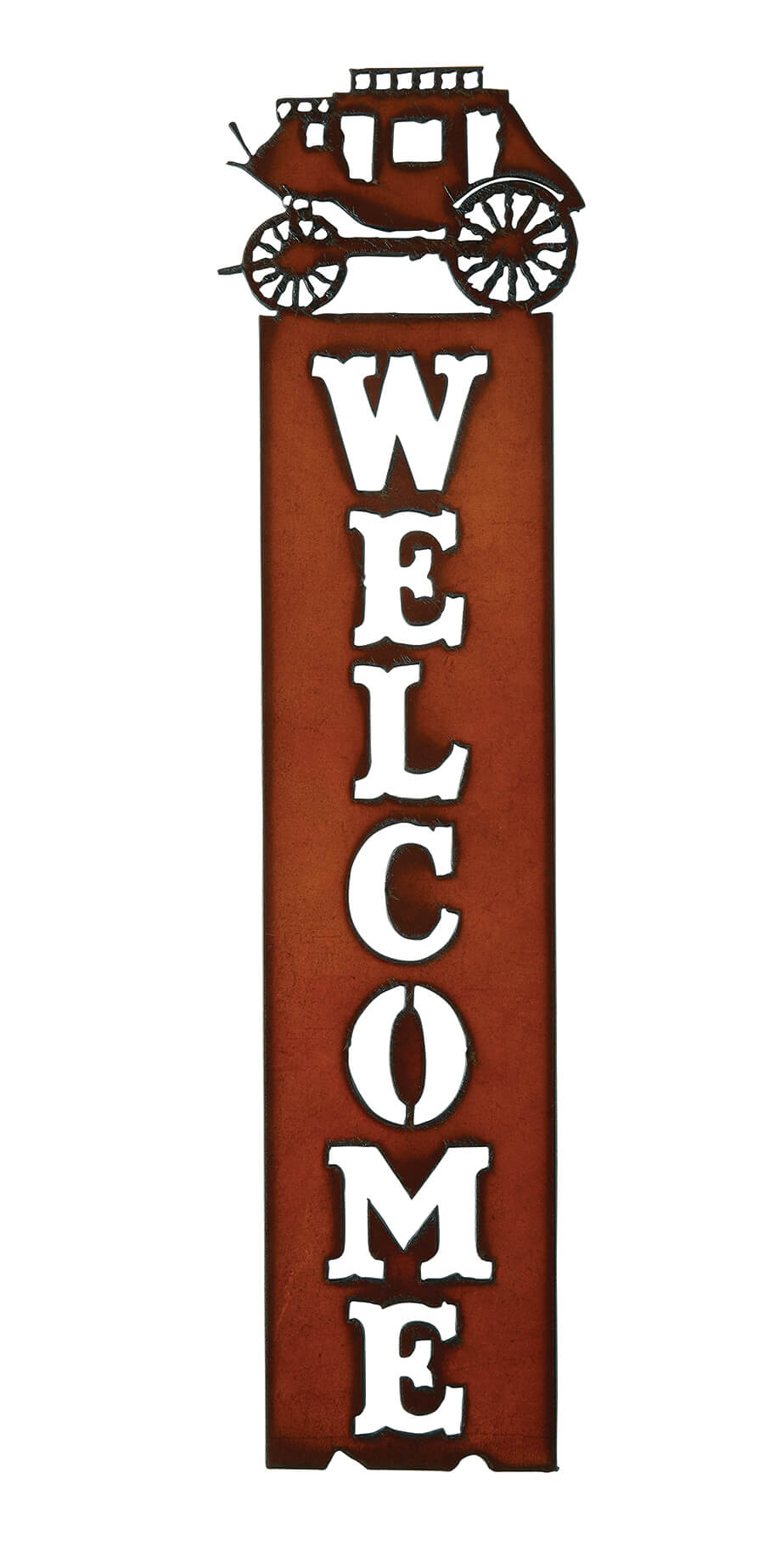 Stagecoach Welcome Signs