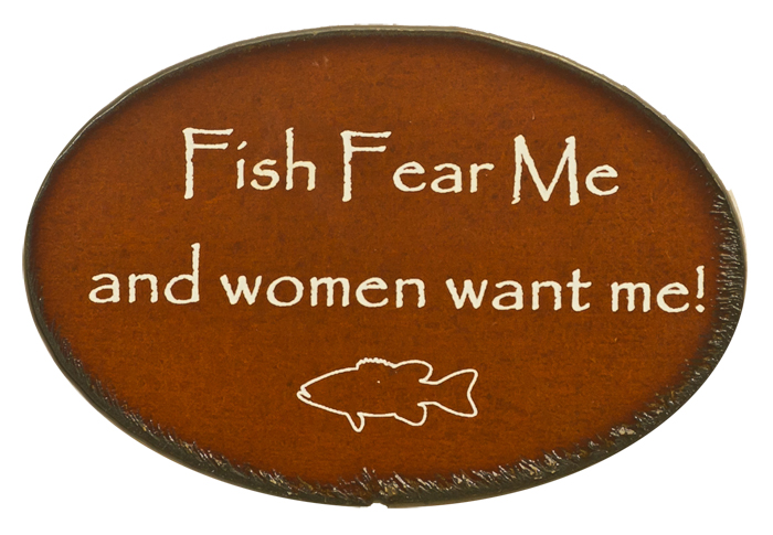 Fish Fear Me Print Magnets