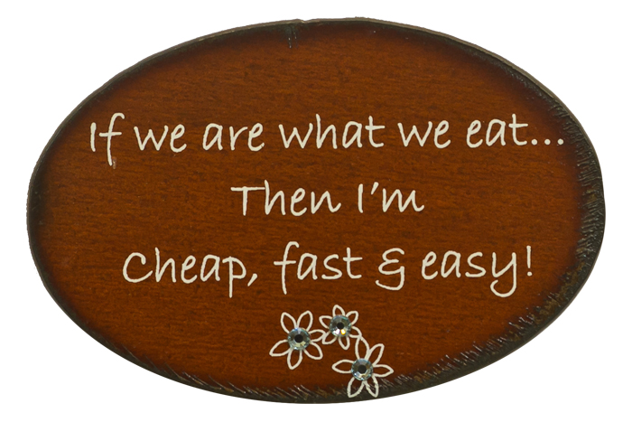 If We Are What We Eat Print Magnets