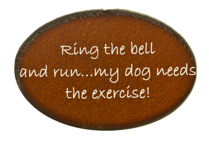 Ring The Bell And Run Print Magnets