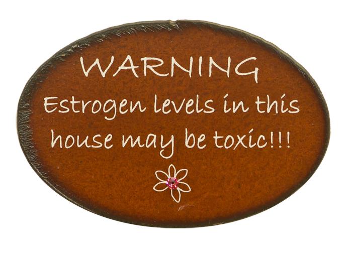 WARNING: Estrogen Print Magnets