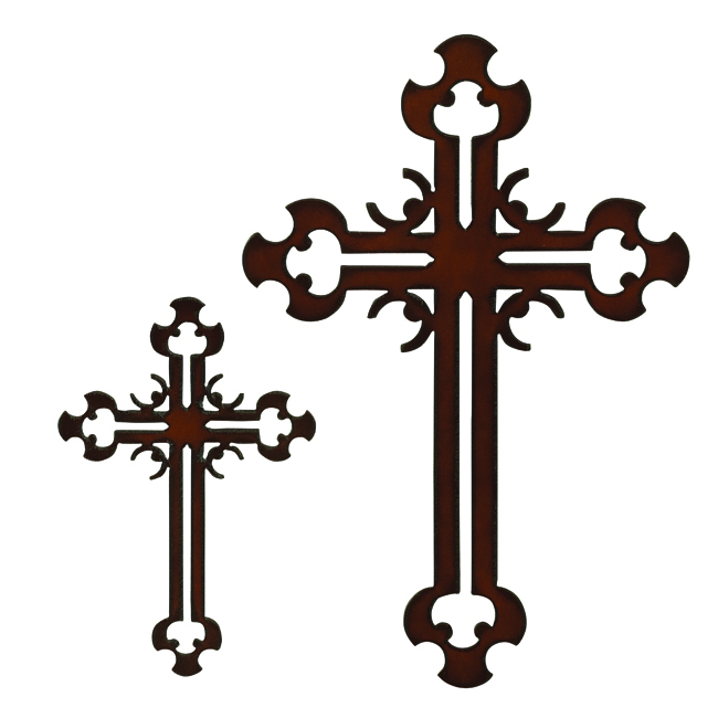 Old World Cross Wall Art - Click Image to Close