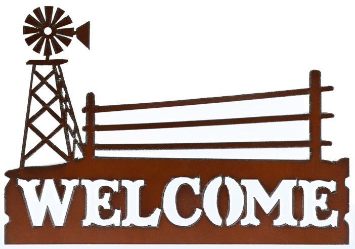 Windmill Welcome Signs