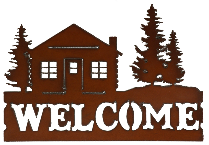 Cabin Welcome Signs