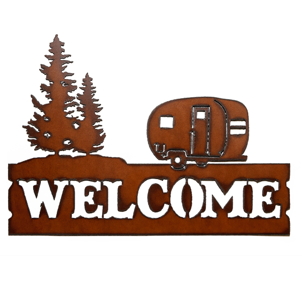Camper Welcome Signs