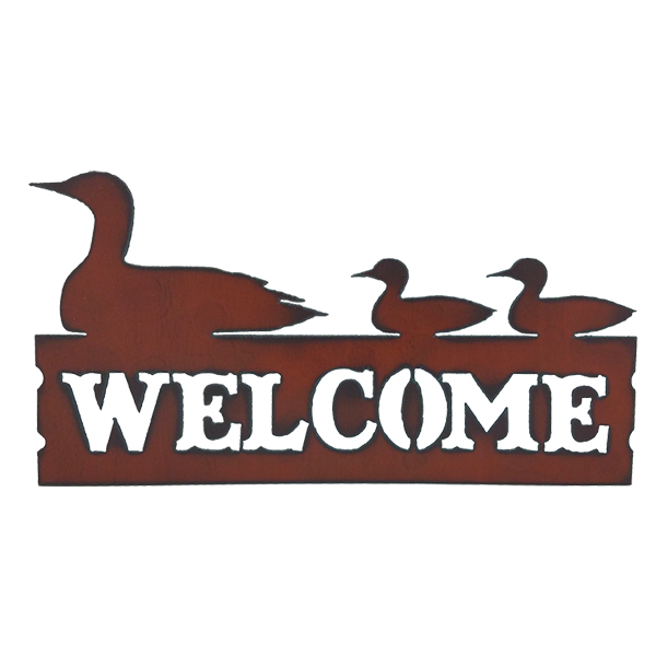 Loon Family Welcome Signs