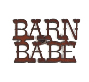 Barn Babe Ornaments