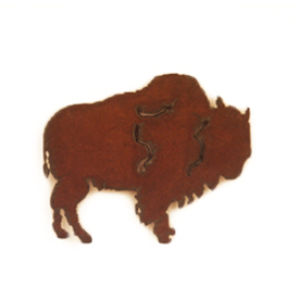 Buffalo Ornaments - Click Image to Close