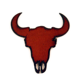 Buffalo Skull Ornaments - Click Image to Close