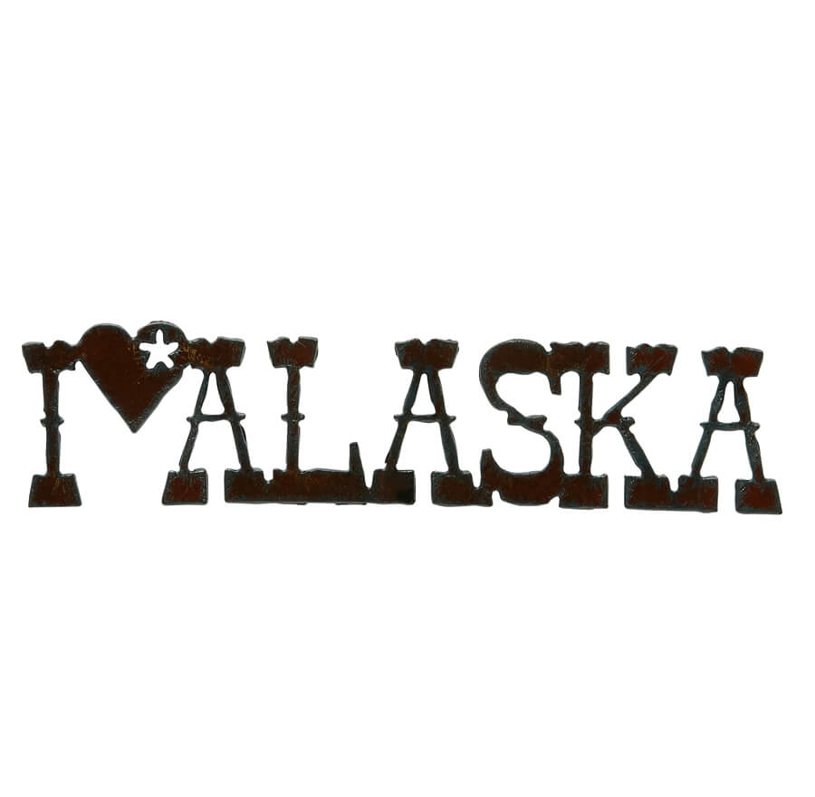 I (heart) Alaska Magnets