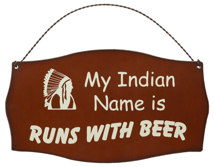 My Indian Name Printed Signs