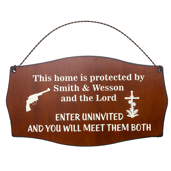 This Home is Protected Printed Signs - Click Image to Close
