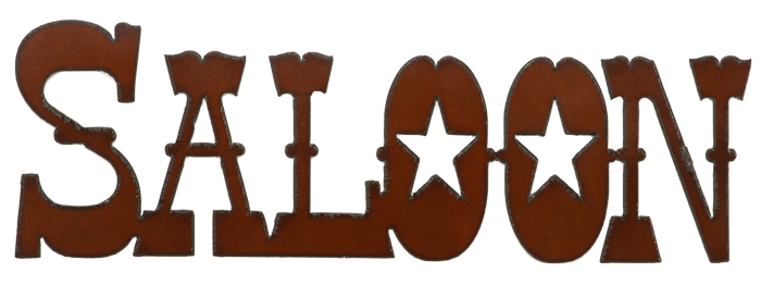Saloon Cut-out Signs