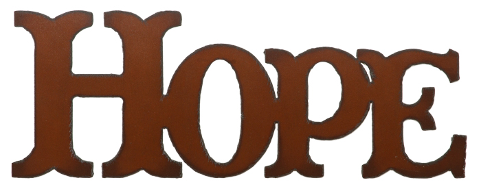 Hope Cut-out Signs