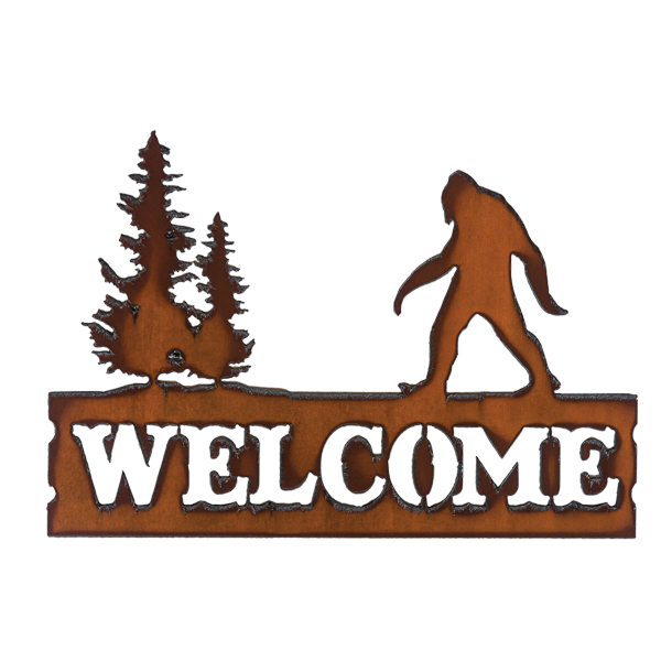 Sasquatch Welcome Signs