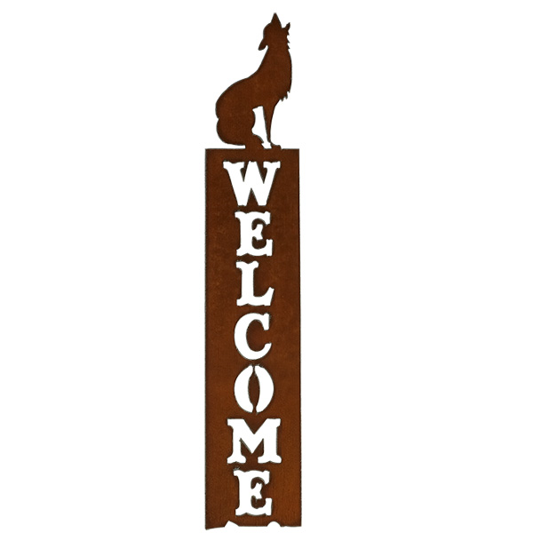 Coyote Welcome Sign