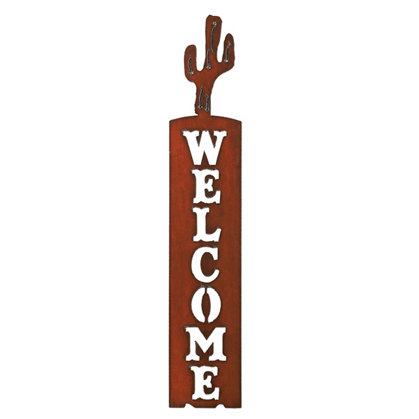 Saguaro Welcome Sign