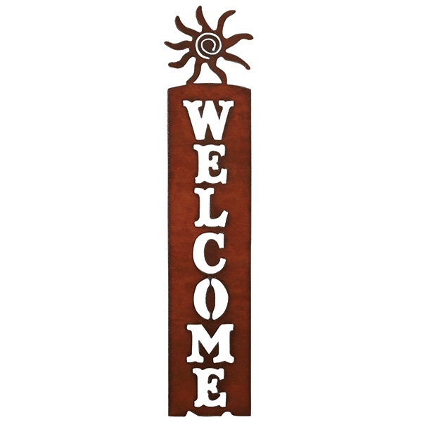 Sun Welcome Sign