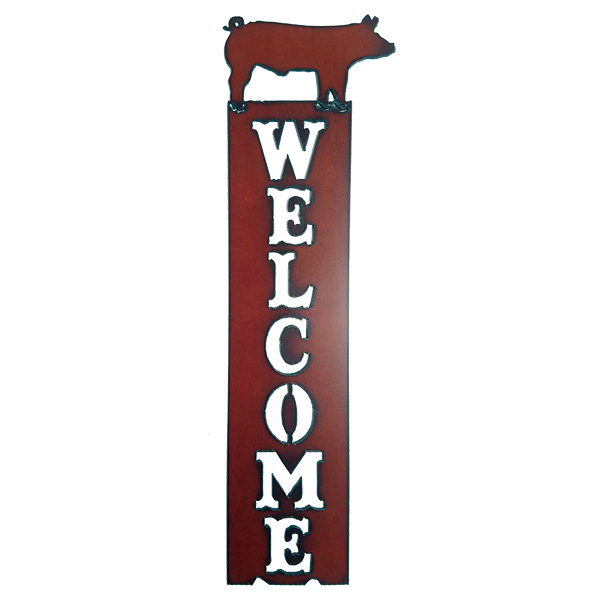 Show Pig Welcome Sign