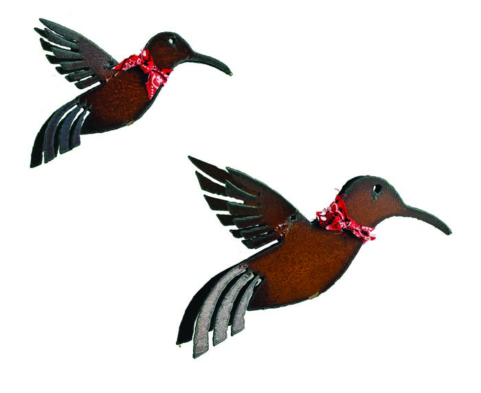 Hummingbird Yard Art - Click Image to Close