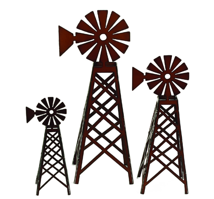 Windmill Yard Art - Click Image to Close