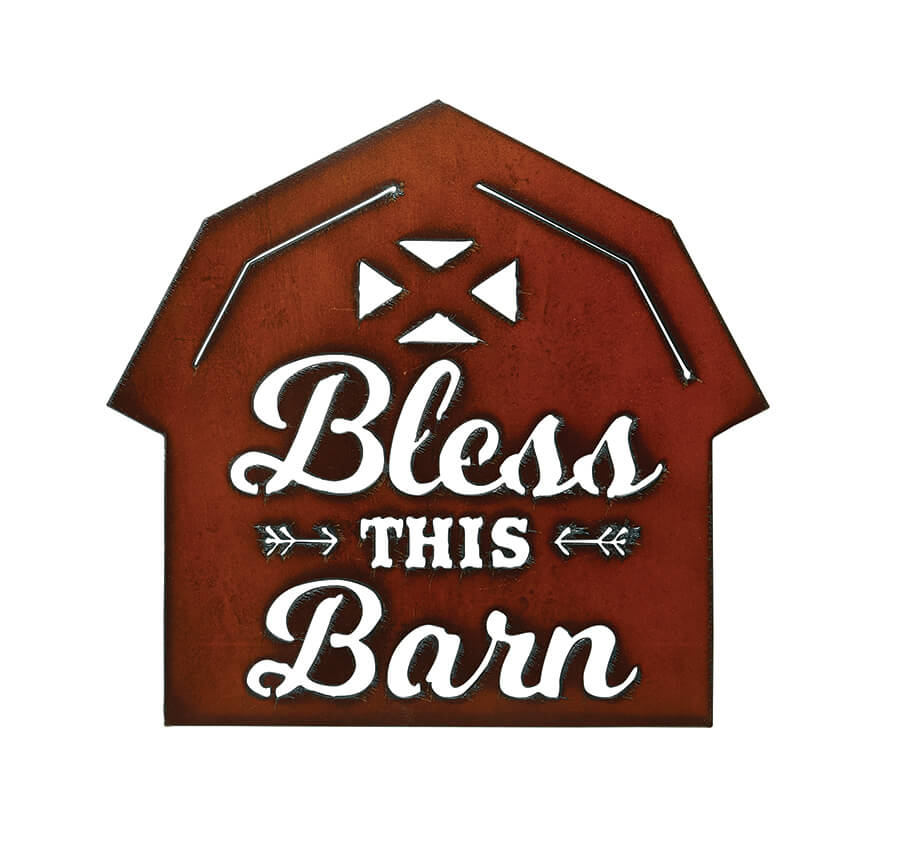 Barn/Bless This Barn Welcome Signs - Click Image to Close