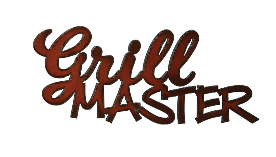 Grill Master Cutout Signs - Click Image to Close