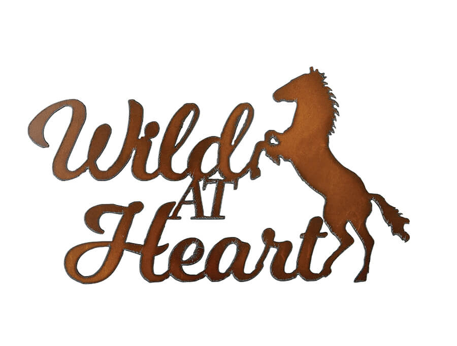 Wild At Heart Cutout Signs - Click Image to Close