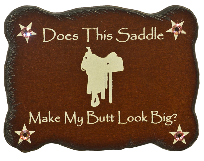 Does This Saddle Print Magnets - Click Image to Close