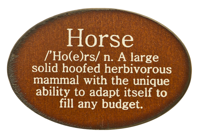 Horse Print Magnets - Click Image to Close