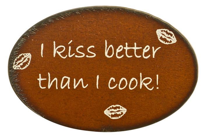 I Kiss Better Than Print Magnets - Click Image to Close