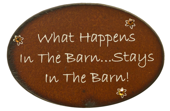 What Happens/Barn Print Magnets - Click Image to Close