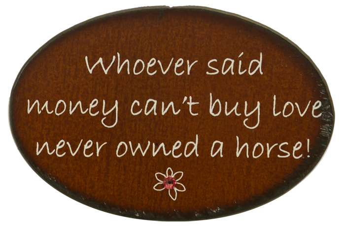 Whoever Said Money Print Magnets - Click Image to Close