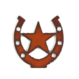 Horseshoe Star Ornaments - Click Image to Close
