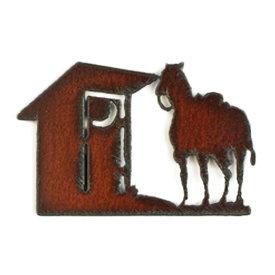 Ourthouse w/Horse Magnets - Click Image to Close