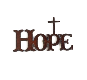 Hope w/ Cross Ornaments