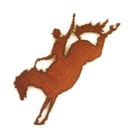 Frontier Bronc Ornaments - Click Image to Close