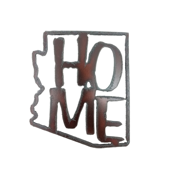 State Outline w/Home Inside Magnets - Click Image to Close
