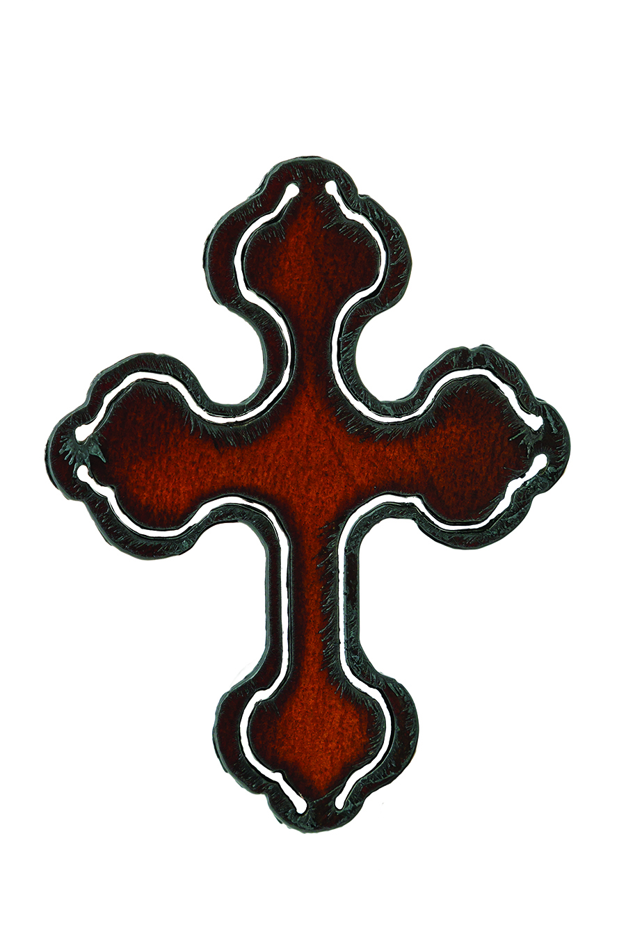 Flower Cross Cuts Magnets - Click Image to Close