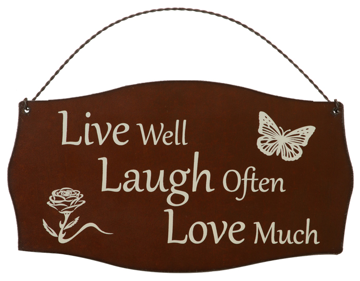 Live Well Printed Signs - Click Image to Close