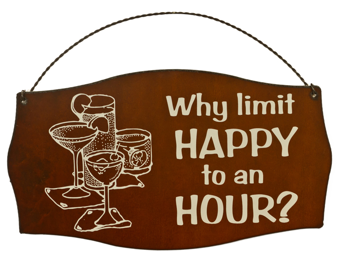 Why Limit Happy Printed Signs - Click Image to Close