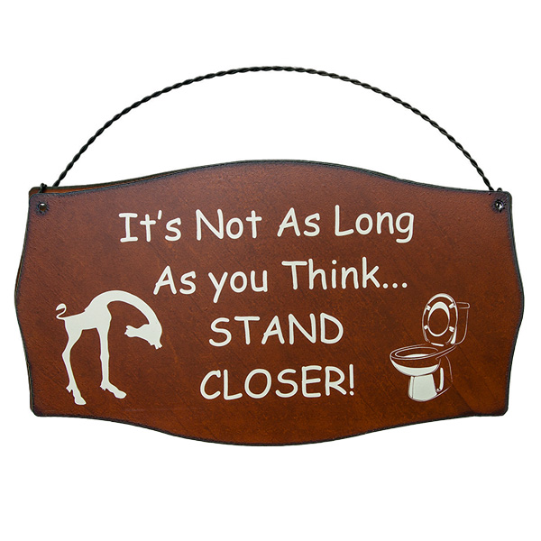 It's Not As Long As You Think Printed Signs - Click Image to Close