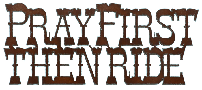 Pray First Cut-out Signs - Click Image to Close