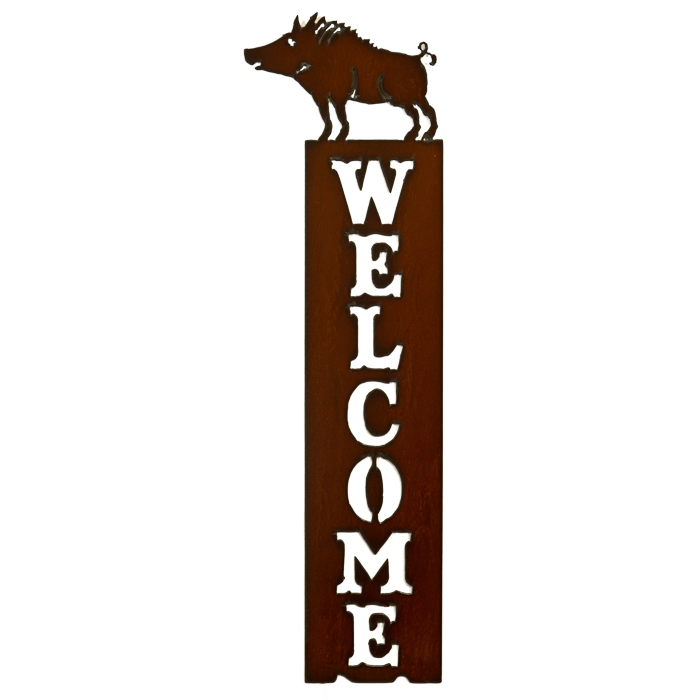 Javelina Welcome Sign - Click Image to Close