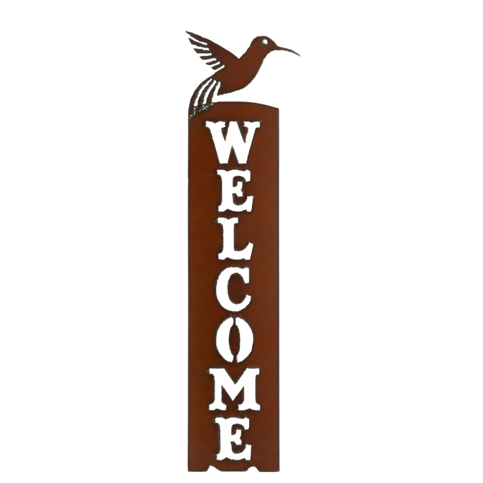Hummingbird Welcome Sign - Click Image to Close
