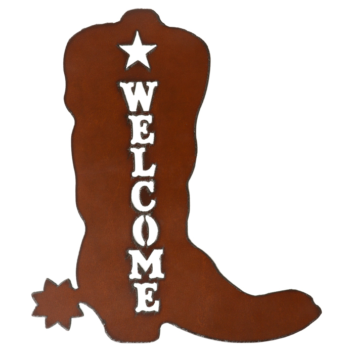 Boot Welcome Sign - Click Image to Close