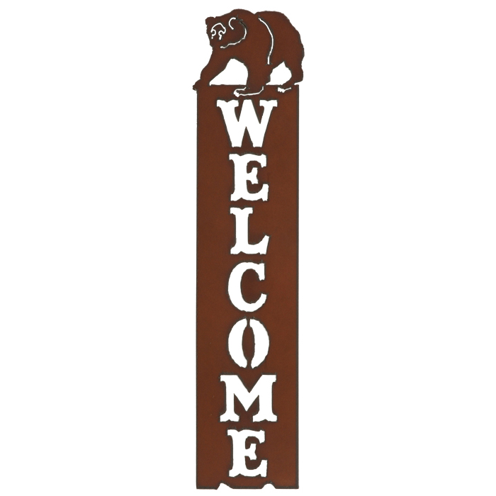 Bear Welcome Sign - Click Image to Close
