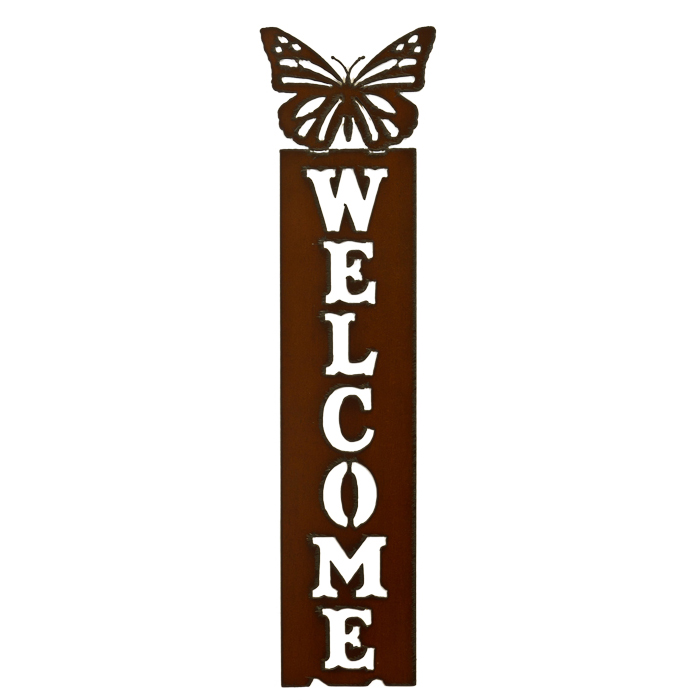 Butterfly Welcome Sign - Click Image to Close